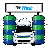 Carwash Topwash Sticker by OMV CZ