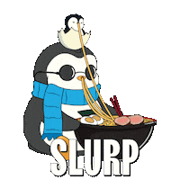 Hungry Vibes Sticker by Pudgy Penguins