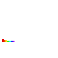 Chakriyu happy pixel rainbow pride Sticker