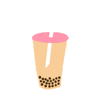 Bubble Tea Sticker by *.✧ Craftea Kitteą ✧.*