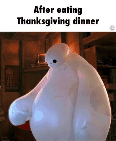 thanksgiving dinner GIF
