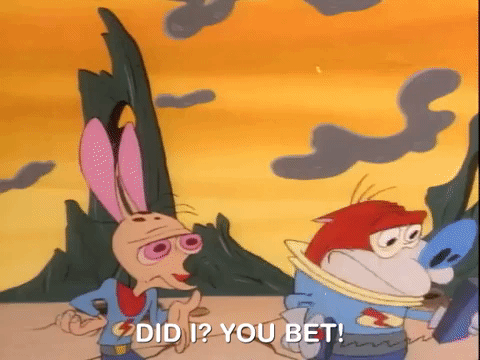 ren and stimpy nicksplat GIF
