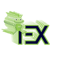 EightX fashion style frog men Sticker