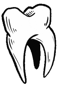 molarink new spooky punk skeleton Sticker