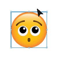 brutstadt design emoji adobe scale Sticker