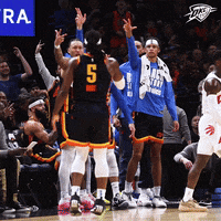 Sport Celebrate GIF by OKC Thunder