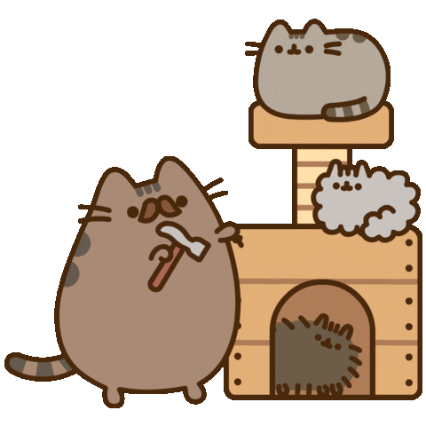 Fathers Day Kids Sticker by Pusheen