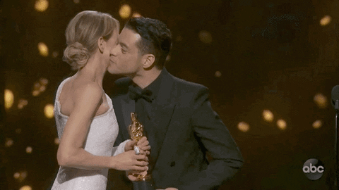 Rami Malek Oscars GIF by The Academy Awards