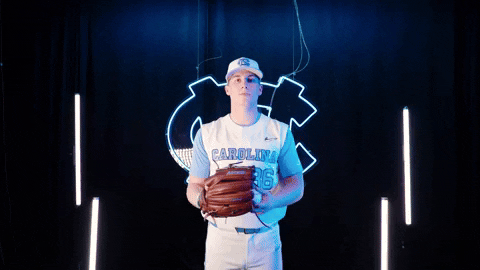North Carolina Baseball GIF by UNC Tar Heels