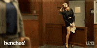 eliza coupe nina whitley GIF by Benched