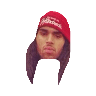 chris brown STICKER by imoji