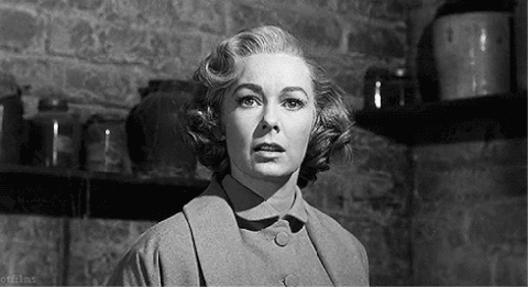 Scared Alfred Hitchcock GIF