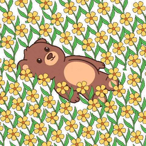 Happy Teddy Bear Sticker by BEARISH
