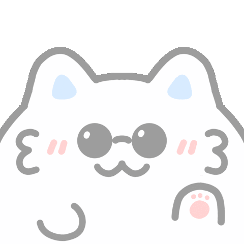 Cat Hello Sticker