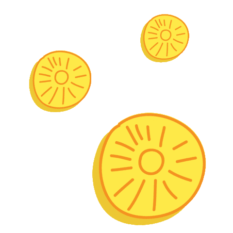 Fruit Pineapple Sticker