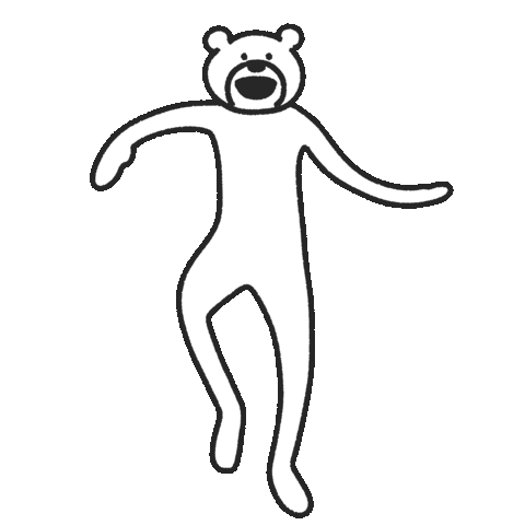 Happy Dance Sticker by takadabear