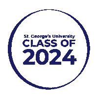 Doctor Graduation Sticker by St. George's University