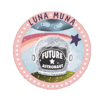 Space X Girl Sticker by Mango Publishing
