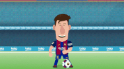 fc barcelona animation GIF by beko