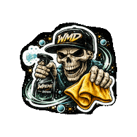 WMDDetail car wash wmd wipe me down wipe me down detailing Sticker