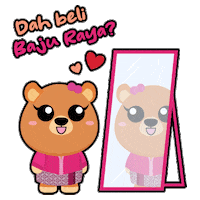 Happy Bear Sticker by BerjayaTimesSquare