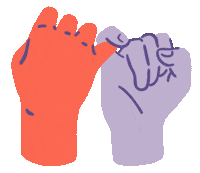 Friends Sticker by Sam Dubeau