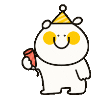 Happy Birthday Wow Sticker