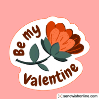 Be My Valentine Love GIF by sendwishonline.com
