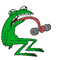 Frog Ytram Sticker by Hombre_McSteez