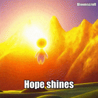 Hope Wisdom GIF by Bloomscroll