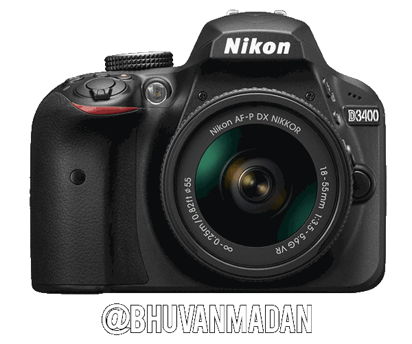 Nikoninstabadge D3400 Sticker by NikonIndia