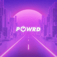 POWRD loop city sunset powrd GIF
