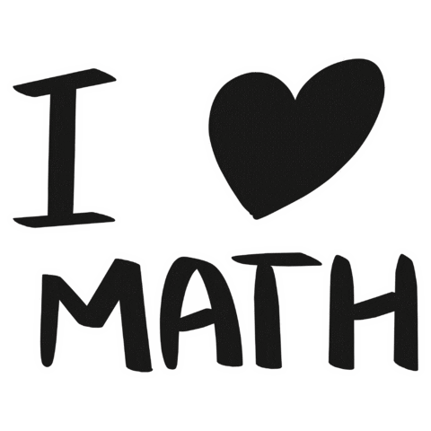 Math Love Sticker