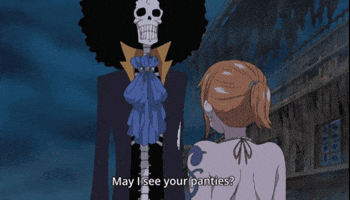 One Piece Skeleton GIF