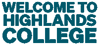 Highlands College Sticker by Highlands Students
