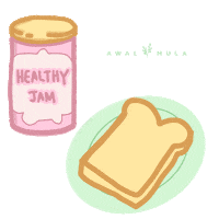 Health Healthy Lifestyle Sticker by awalmulacoid