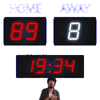 8 Away Sticker