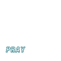 Pray It Takes A Village Sticker by Foster Village