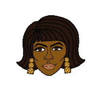 black queen kiss Sticker by Queendom