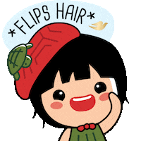 Love My Hair Success Sticker by Unilever Singapore