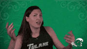 women's basketball mia GIF by GreenWave