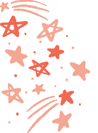 shining shooting star Sticker by Thimblepress