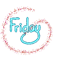 Friday Night Love Sticker