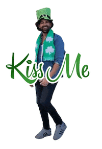 kiss me irish Sticker by Dhar Mann