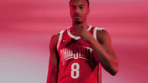 Ohio State Basketball GIF by Ohio State Athletics