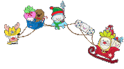 Christmas Dashing Sticker by KTASuperStores