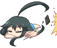 Phone Smash Sticker by Jin