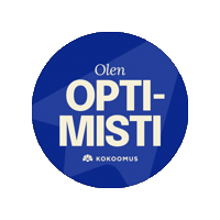 Optimisti Sticker by Pohjanmaan Kokoomus