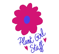 Pink Garden Sticker