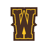Wyoming Cowboys W Sticker by Wyoming Residence Life